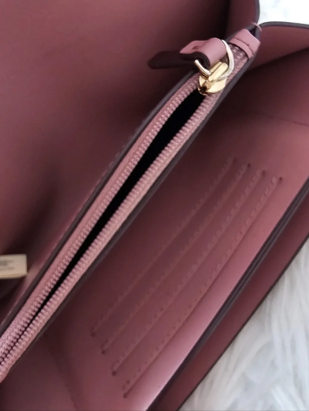 Kate Spade Clutch/Wallet In Beautiful Plum Color